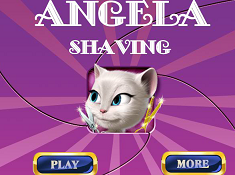 Angela Shaving