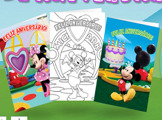 Anniversary Card with Mickey