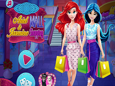 Ariel And Jasmine Mall Shopping