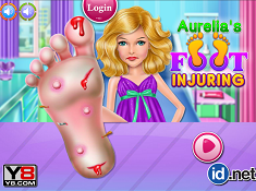 Aurelias Foot Injury
