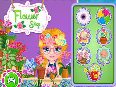 Baby Barbie Flower Shop Slacking