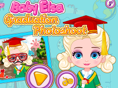 Baby Elsa Graduation Photoshoot