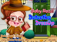Baby Hazel Detective Dressup