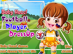 Baby Hazel Football Player Dress Up