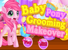 Baby Pony Grooming Makeover
