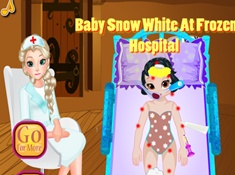 Baby Snow White at Frozen Hospital