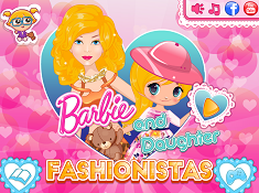 Barbie And Daughter Fashionistas