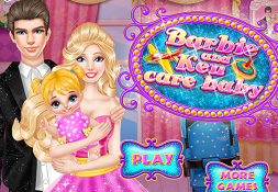 Barbie and Ken Care Baby
