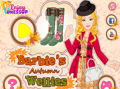 Barbie Autumn Wellies