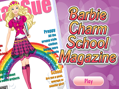 Barbie Charm School Magazine