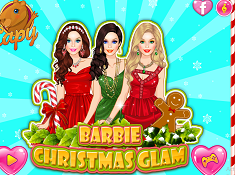 Barbie Christmas Glam