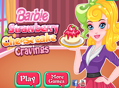 Barbie Strawberry Cheesecake Cravings