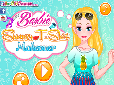 Barbie Summer T-shirt Makeover