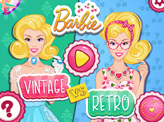 Barbie Vintage vs Retro