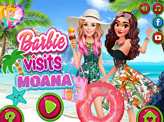 Barbie Visits Moana