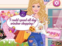 Barbie Window Shopping