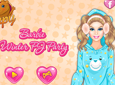 Barbie Winter PJ Party