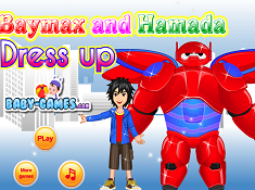Baymax and Hamada Dress Up