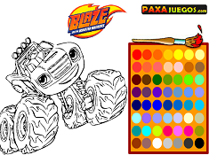 Blaze and The Monster Machines Coloring