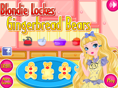Blondie Lockes Gingerbread Bears
