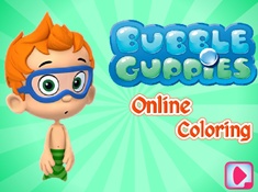 Bubble Guppies Online Coloring