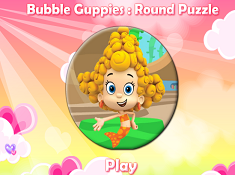 Bubble Guppies Round Puzzle