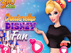 Cinderella Disney Fan Girl