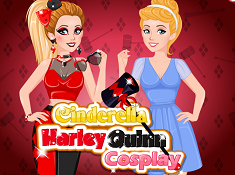 Cinderella Harley Quinn Cosplay