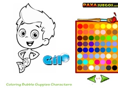Coloring Bubble Guppies Characters