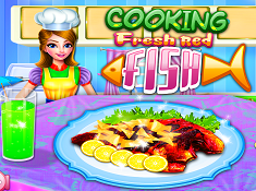 Cooking Fresh Red Fish