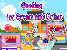 Cooking Ice Cream And Gelato