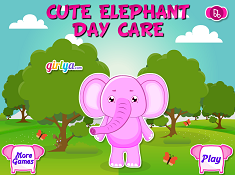 Cute Elephant Day Care