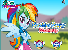 Dashie Pony Makeup