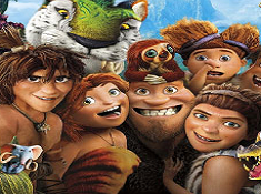 Dawn of the Croods Swap Puzzle