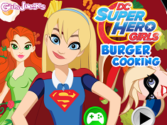 DC Super Hero Girls Burger Cooking