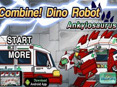 Dino Robot Combine Ankylosaurus