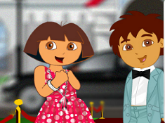 Dora and Diego in a Red Carpet Show