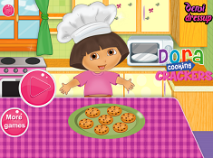 Dora Cooking Crackers