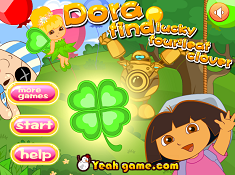 Dora Find Lucky Four Leaf Clover
