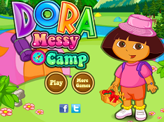 Dora Messy Camp