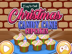 Easy to Cook Christmas Candy Cane Cupcakes