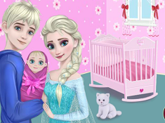 Elsa Baby Room Decoration
