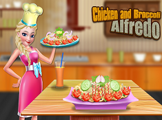 Elsa Chicken And Broccoli Alfredo
