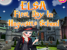 Elsa First Day In Hogwarts School
