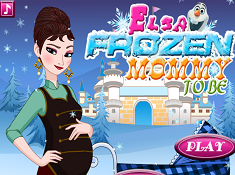 Elsa Frozen Mommy to Be