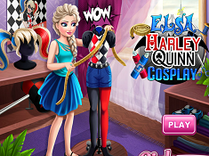 Elsa Harley Quinn Cosplay