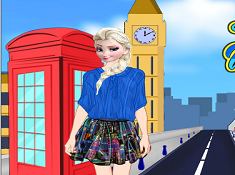 Elsa London Vacation