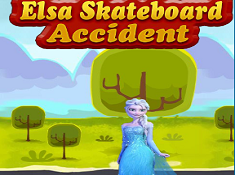 Elsa Skateboard Accident