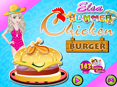 Elsa Summer Chicken Burger