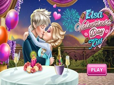 Elsa Valentines Day Kiss